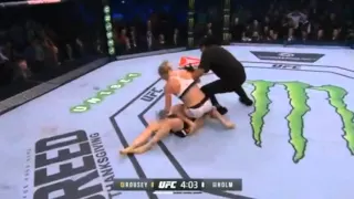 Funniest Ronda Rousey Knockout by Holly Holm.