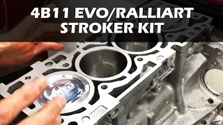 4B11 Mitsubishi Evo/Ralliart Engine Rebuild - Stroker Kit