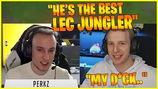 Jankos Reacts to Perkz saying he is the best jungler in LEC