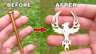 Watch a Single Bolt Turn into A Phoenix! (Basic Tools)