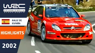 Rally de España 2002: Day 2 WRC Highlights / Review / Results