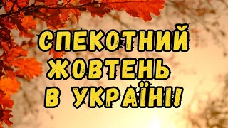 Укргідрометцентр оприлюднив прогноз на жовтень: що буде з погодою