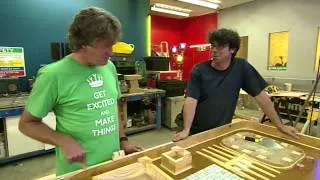 Creating A Concrete Worktop - James May's Man Lab