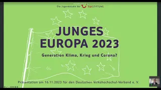 "Junges Europa 2023" - Die Jugendstudie TUI Stiftung