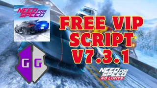 Script NFS No Limits VIP but FREE | Menu Unlimited All & Unlock All Cars v.7.3.1