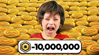 Would You Steal 10 Million Robux From A Kid?