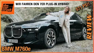 BMW M760e im Fahrbericht (2023) Wir fahren den 7er Plug-in Hybrid mit 571 PS! Review | Test | Preis