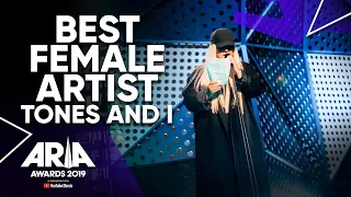 Tones And I wins Best Female Artist | 2019 ARIA Awards