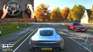 Aston Martin DB10 James Bond 2015 -  Forza Horizon 4 Logitech 29 Gameplay