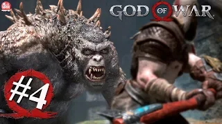 GOD OF WAR - #4: GRANDES PROBLEMAS NA SUBIDA DA MONTANHA || Gameplay em PT-BR no PS4 Pro