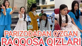 PARIZODA QIZLARI ONASIDAN OZIB KETDI💃💃