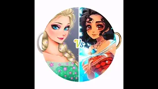 ELSA❄️VS MOANA🌼