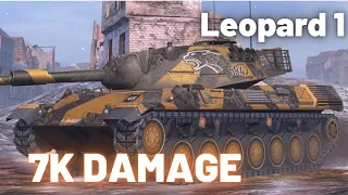 Leopard 1 • 7K DAMAGE • 4 KILLS • WOT Blitz Pro Replays