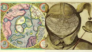 Translation of the ancient maps of Ortelius and Mercator into Russian. Curious facts