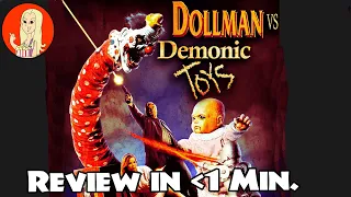 Dollman Vs Demon Toys Reviewed in Under a Minute - The Fangirl #Shorts