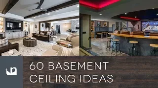 60 Basement Ceiling Ideas