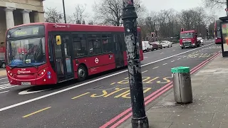 ADL Enviro200 Stagecoach London 36341 LX09ACZ Route P4 Brixton