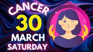 💫 𝐍𝐞𝐰 𝐋𝐢𝐟𝐞 𝐁𝐞𝐠𝐢𝐧𝐬 🙌Daily Horoscope Cancer ♋ March 30, 2024 ✨