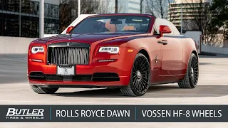 Rolls Royce Dawn | Vossen HF8 Wheels  | Butler Tire