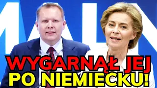 KAMIŃSKI PO NIEMIECKU DO URSULI VON DER LEYEN!