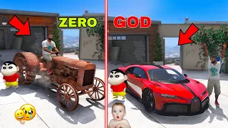 GTA 5 : Franklin Used Ugly Tractor To Make Most Unique God Car In GTA 5 | Shinchan | Gta 5 mods