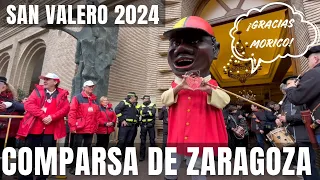 Pasacalles GIGANTES y CABEZUDOS en SAN VALERO | Zaragoza 2024