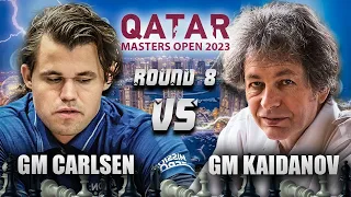 Hay naku Magnus... | GM Carlsen vs GM Kaidanov Qatar Masters 2023