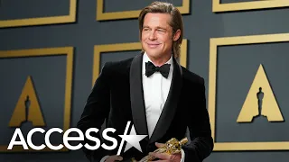 Brad Pitt Laughs Off Tinder Question After Oscars Win: 'I'll Guess You'll Have Find Out Yourself!'