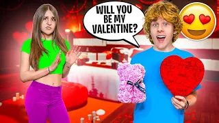 ASKING MY GIRLFRIEND TO BE MY VALENTINE ❤️