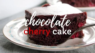 Chocolate Cherry Cake Recipe