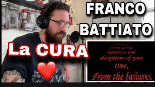 METALHEAD REACTS| FRANCO BATTIATO LA CURA (Eng lyrics)