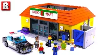 LEGO The Simpsons Kwik-E-Mart 71016! | Unbox Build Time Lapse Review