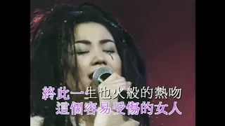 王菲 - 容易受傷的女人 vulnerable woman  王菲 live 版