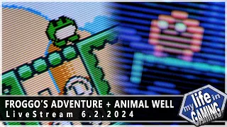 Froggo's Adventure + Animal Well (Steam) :: LIVE STREAM