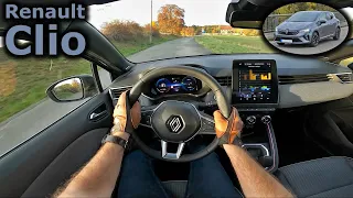 2023 Renault Clio E-Tech hybrid (facelift) | POV test drive