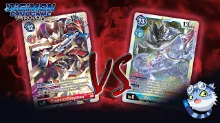 Blue Hybrid vs Red Hybrid - Digimon TCG BT7 Match