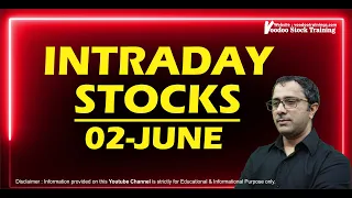 Best Intraday Stock To Trade Tomorrow - 02 June | What To Buy & Sell | Intraday Trading Tips