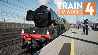 [4K] Train Sim World 4 Flying Scotsman Early Access (No Commentary)