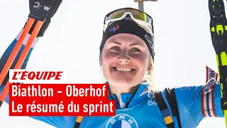 Biathlon 2023/24 - Justine Braisaz-Bouchet sort une nouvelle démonstration sur le sprint d'Oberhof