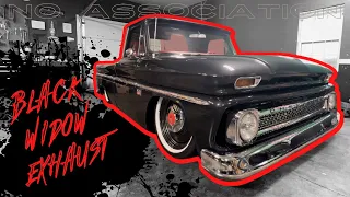 DIY Custom C10 Exhaust! Dual Black Widow Widowmaker 10s installed on No Association!