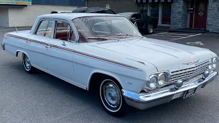 Test Drive 1962 Chevrolet Impala Sedan SOLD $12,900 Maple Motors #1197