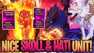 VERY SOLID *DPS* OPTION FOR SKOLL & HATI?! UR ESCANOR DOGS SHOWCASE! (PvE Showcase) 7DS Grand Cross