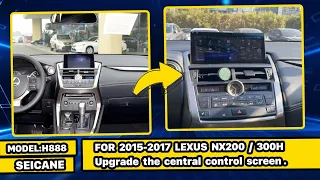 Carplay & Autoradio Installation | How to upgrade LEXUS NX200 300H Radio 2015 2016 2017 ?