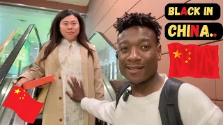 With Chinese Girl First Time visiting Beijing experience as a Black Man