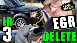 DELETE the EGR valves on a Land Rover Discovery 3 V6 TDI... More Power!!?