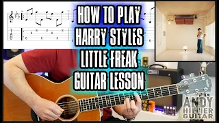 How to play Harry Styles - Little Freak Guitar Tutorial Lesson