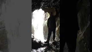 Cavern Cascade, Hafod Estate, Pontarfynach, Ceredigion, Wales