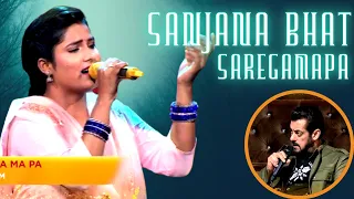 Sanjana Bhat & Neelanjana Ray Salman Khan Special | Saregamapa Salman Khan Special |Sanjana New Song