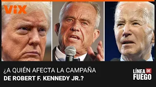 ¿La campaña de Robert F. Kennedy Jr. afecta más a Biden o a Trump? El análisis en Línea de Fuego