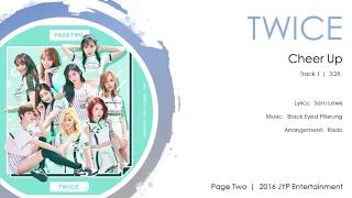 Twice / Page Two / Cheer Up  (Audio)